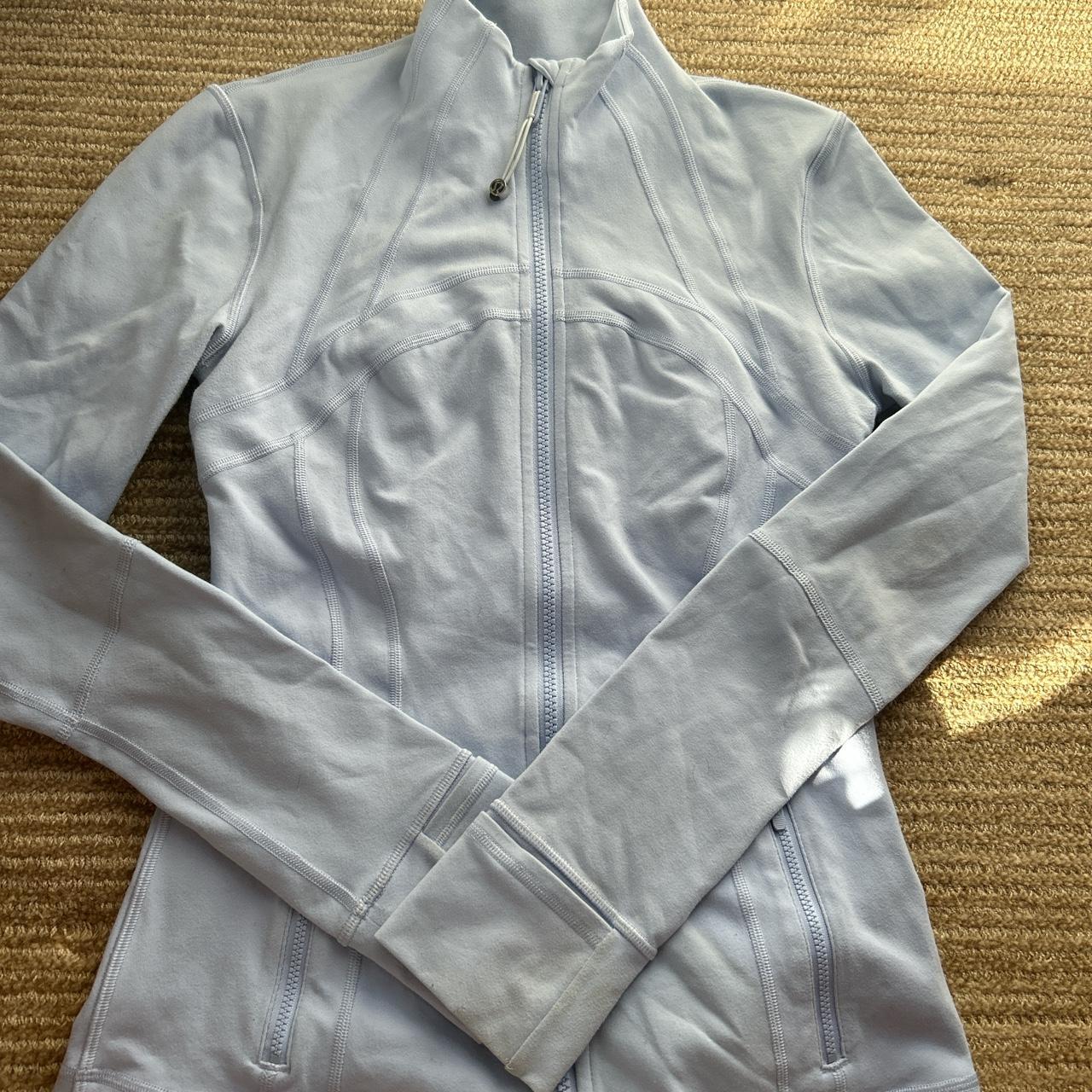 lululemon pastel blue define jacket size 6 new... Depop