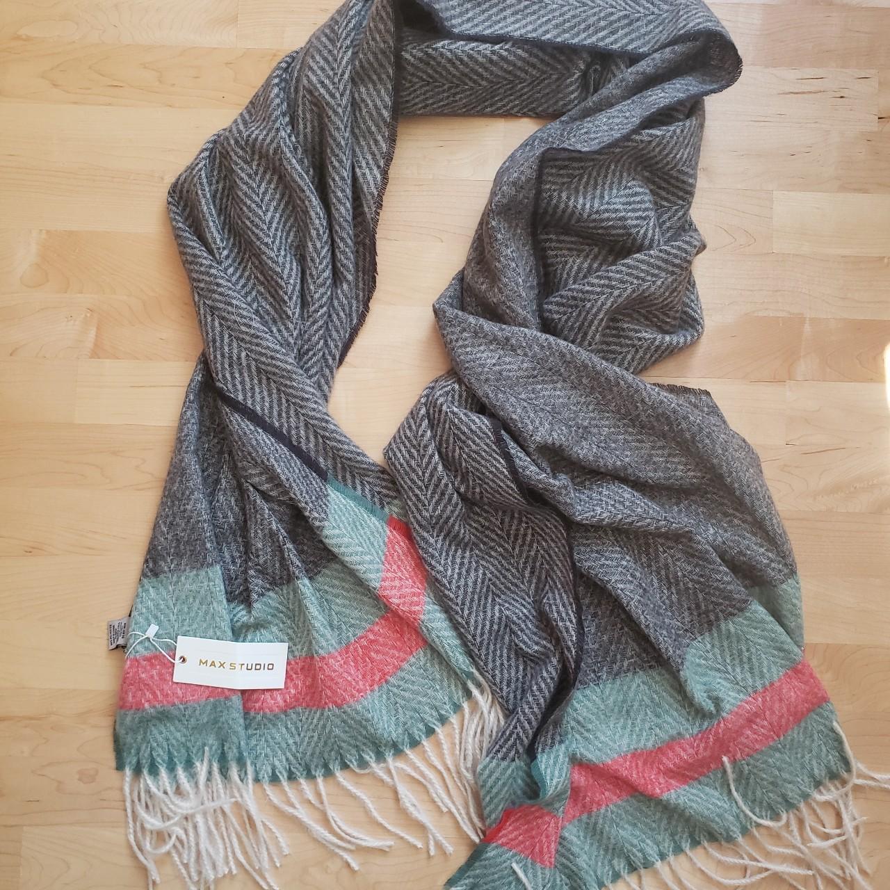 Max studio cashmere sales scarf