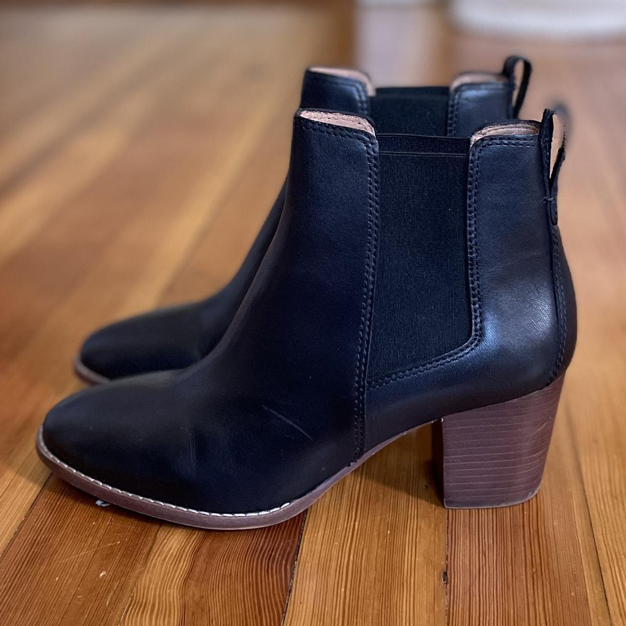 Madewell Women's Black Boots | Depop