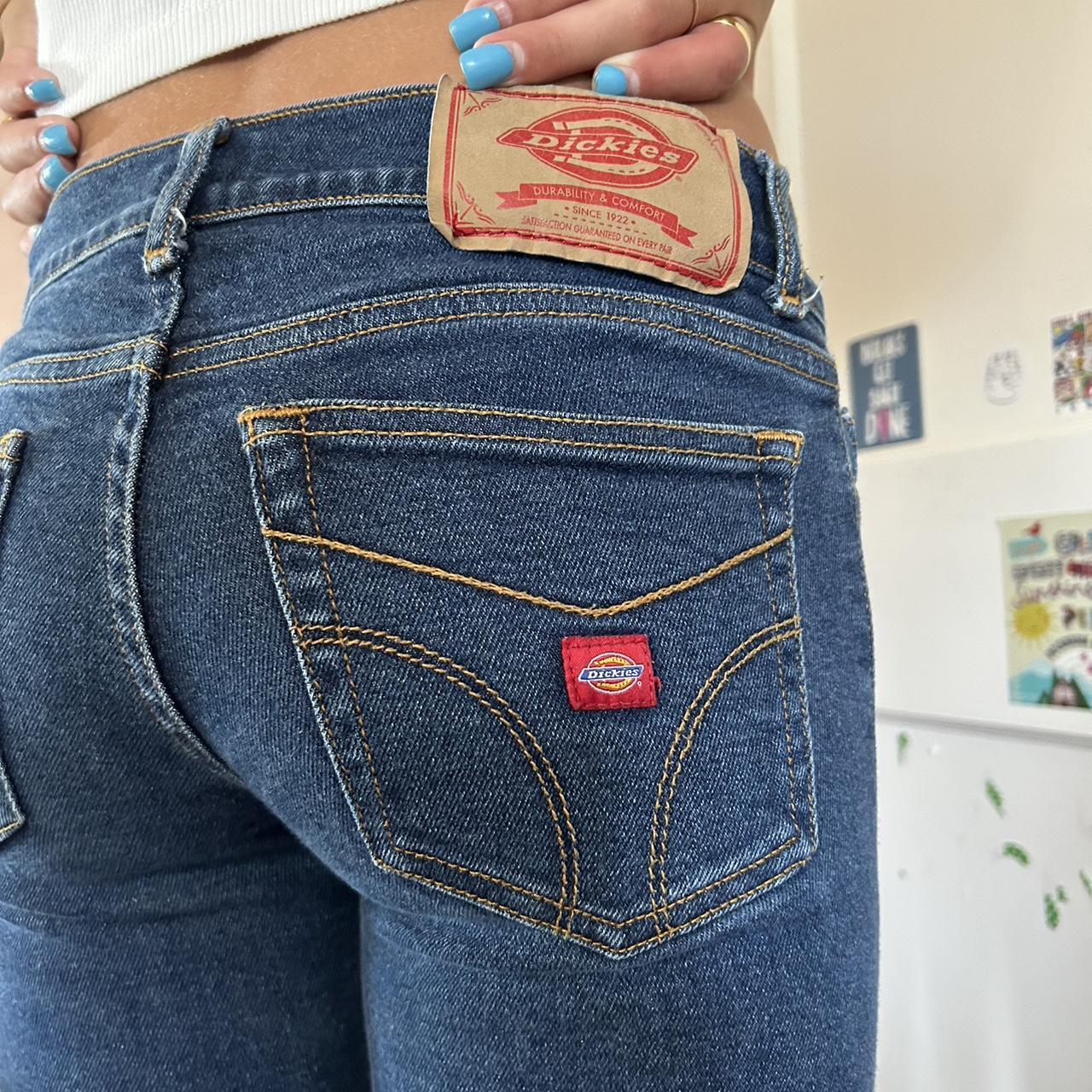 The cutest low waisted dickie jeans These are so... Depop