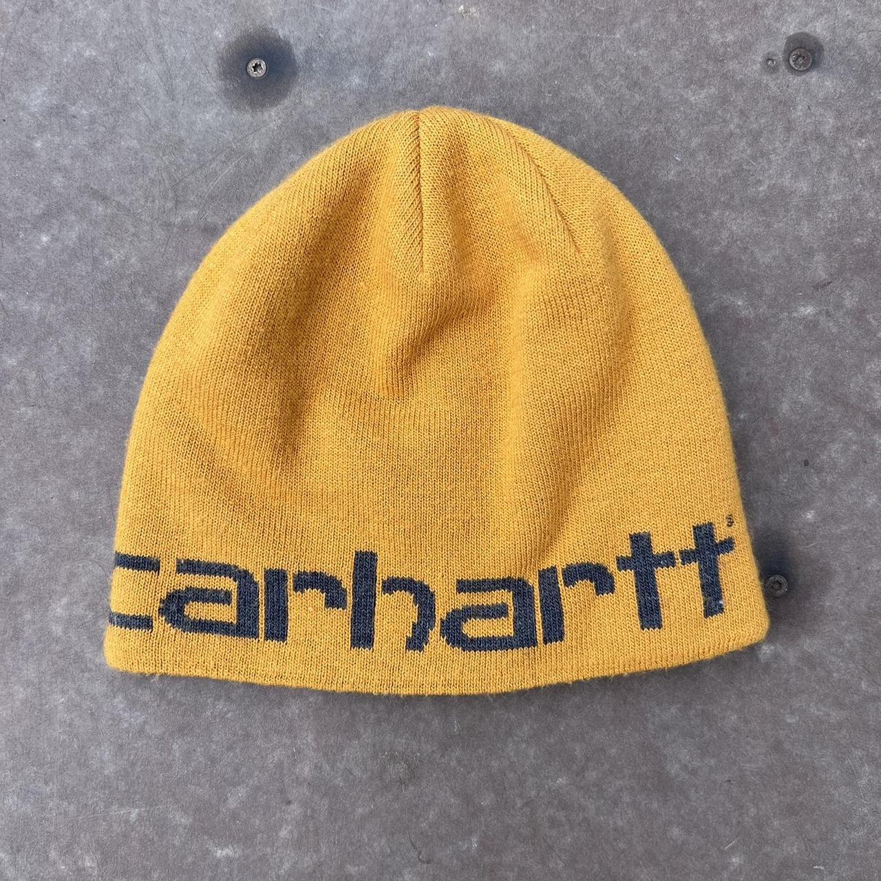 Rare Carhartt Beanie Amazing reversable carhartt... Depop