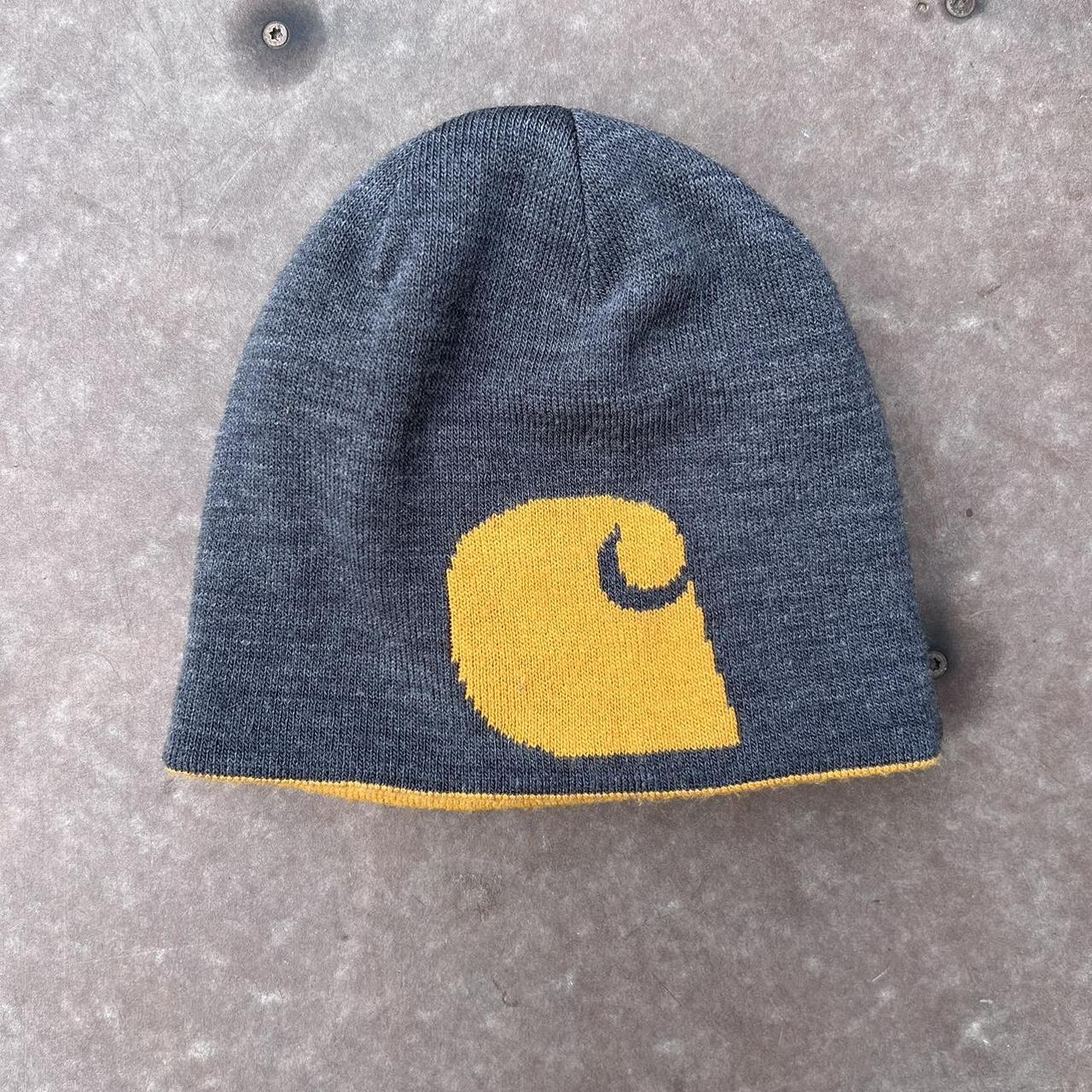 Rare Carhartt Beanie Amazing reversable carhartt... Depop
