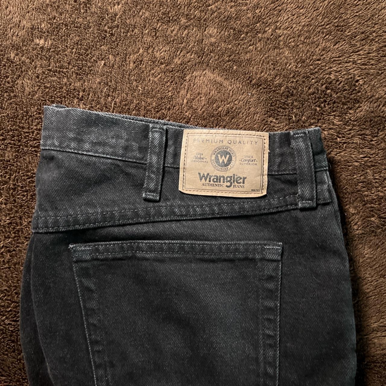 Wrangler Mens Black Jeans Depop 2625