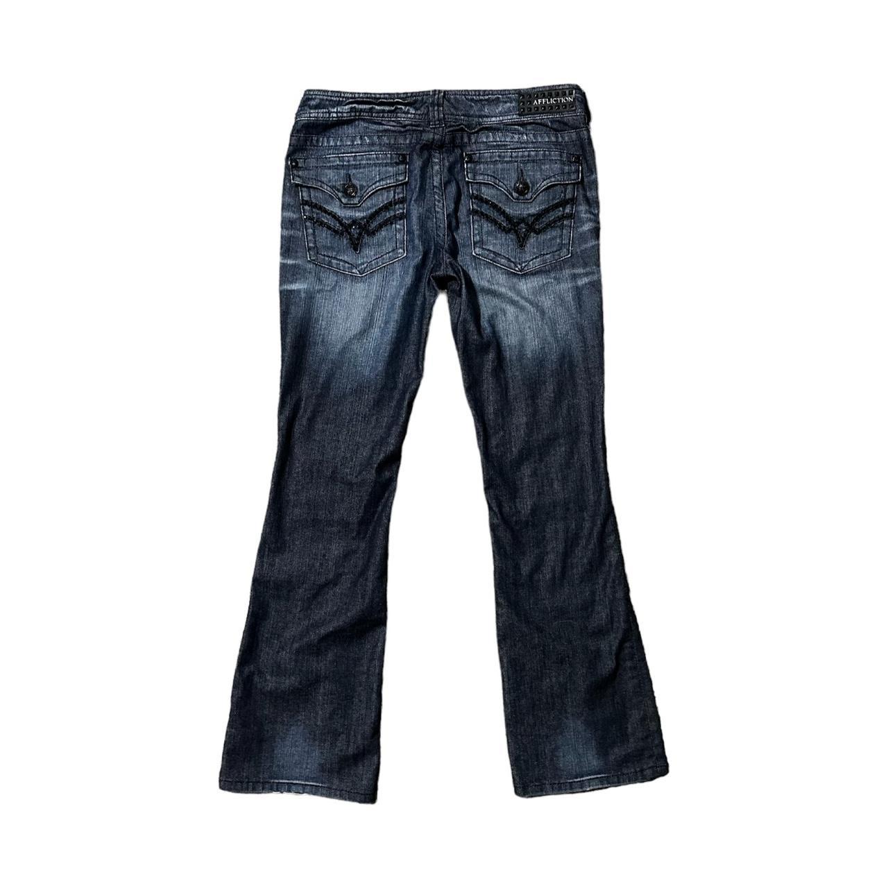 Affliction boot cut jeans Size 30 affliction... Depop
