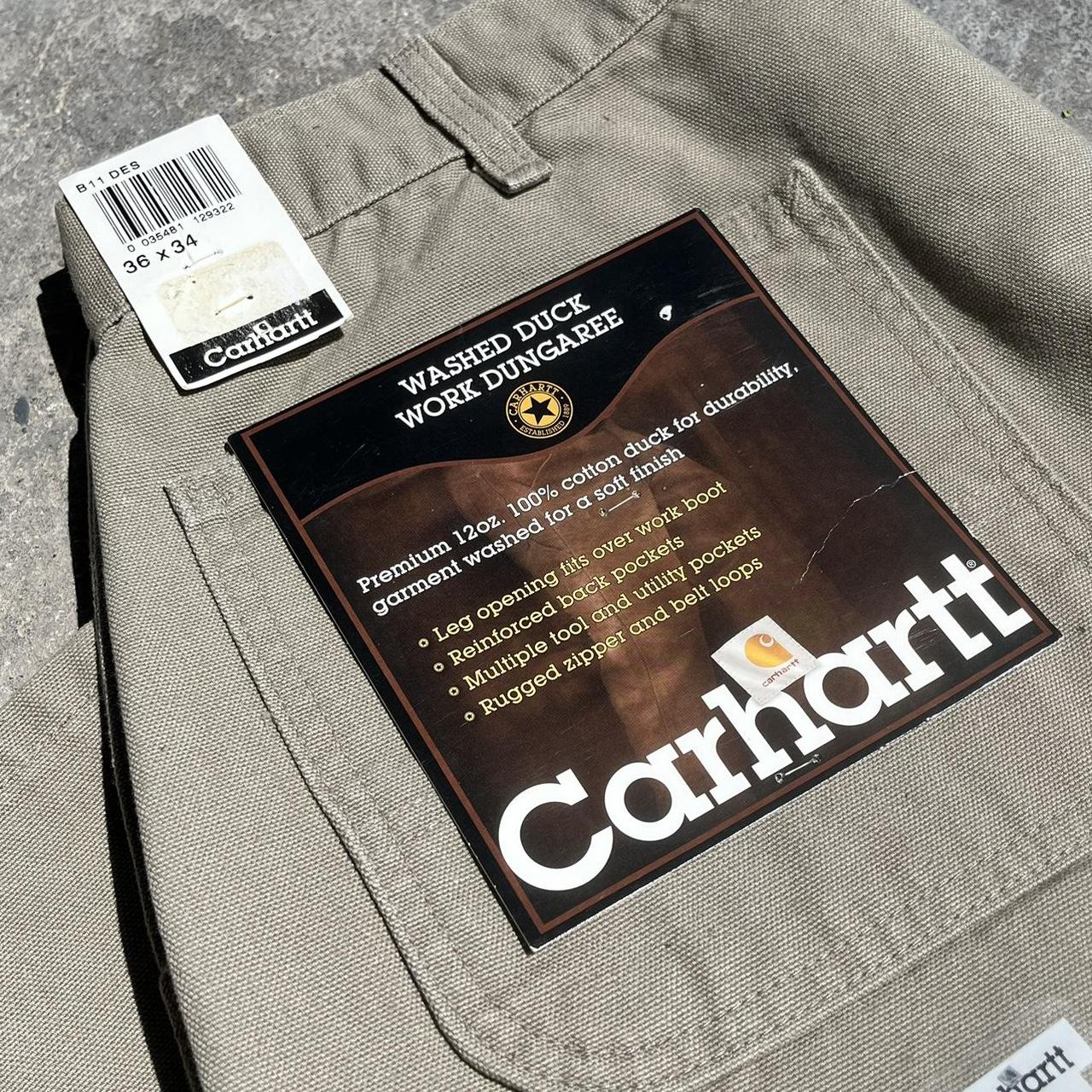 Drark Brown Carhartt Pants Size in tag: 36 x - Depop