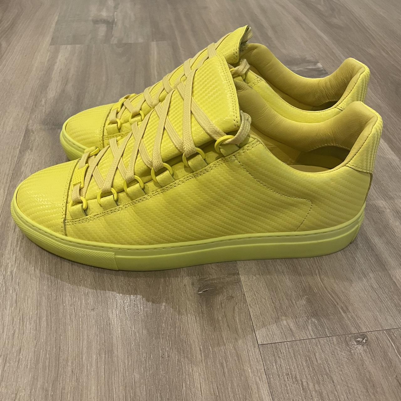 Balenciaga arena low mens yellow online