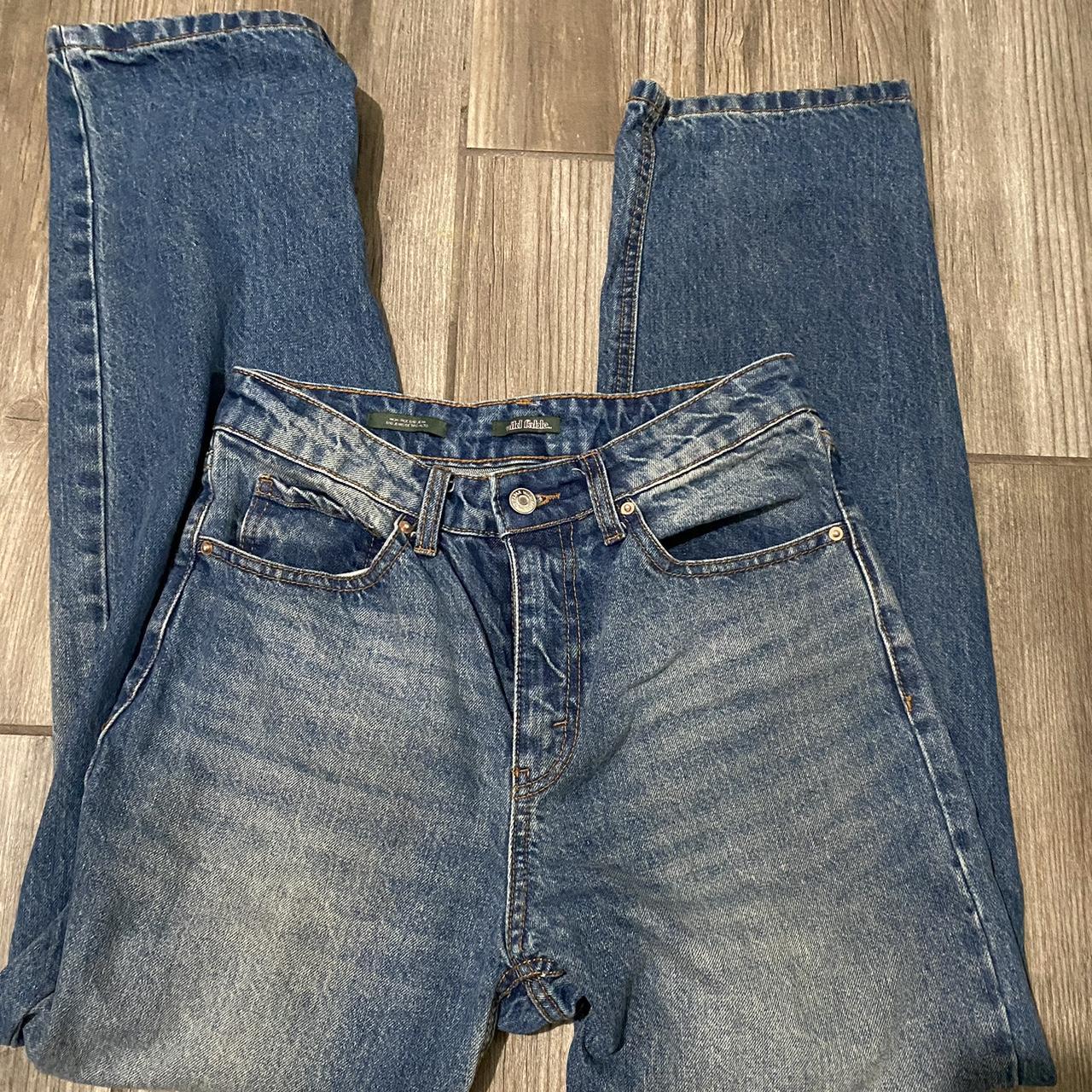 Wild fable high rise dad jeans Size : 2 Worn a... - Depop