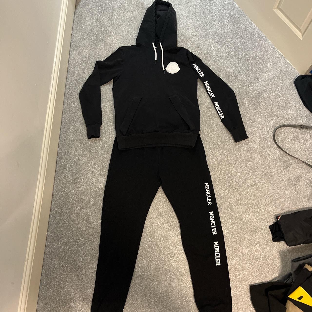 Moncler Style Full Tracksuit Size Small - Depop