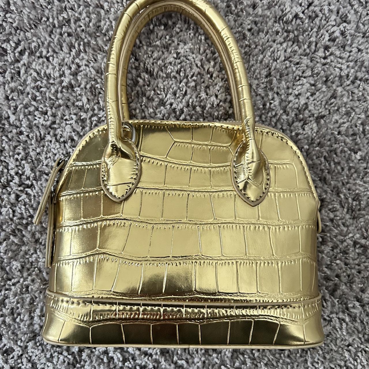 EGO Women's Gold Bag Depop