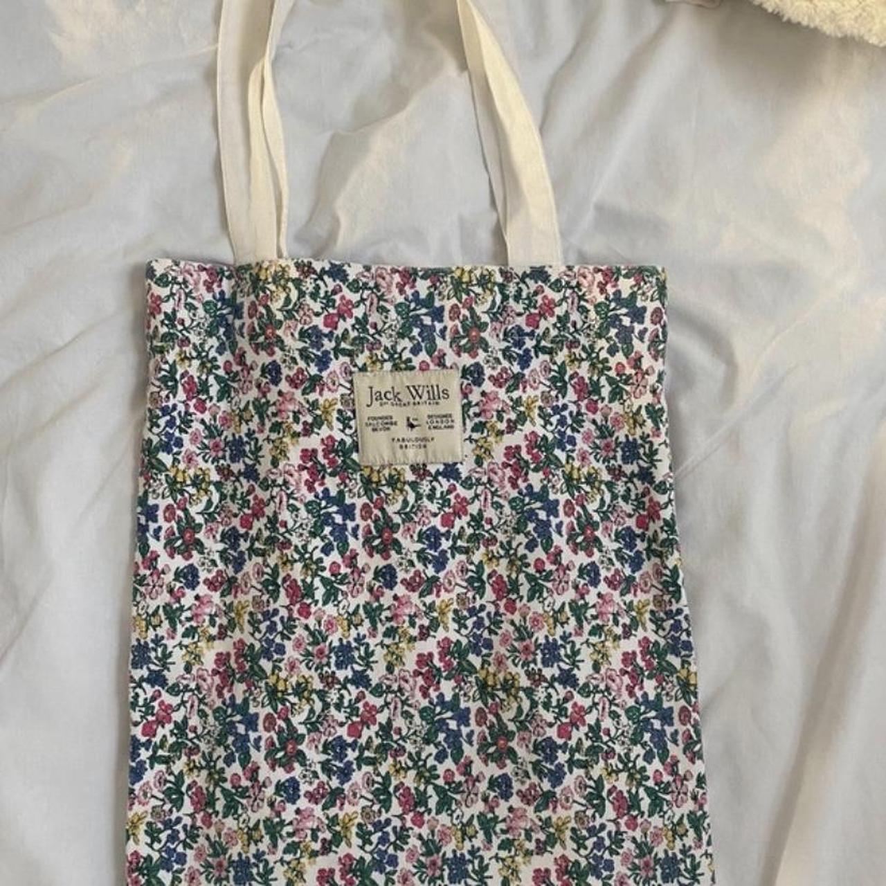 jack wills floral tote bag 🪻bought 2nd hand of... Depop