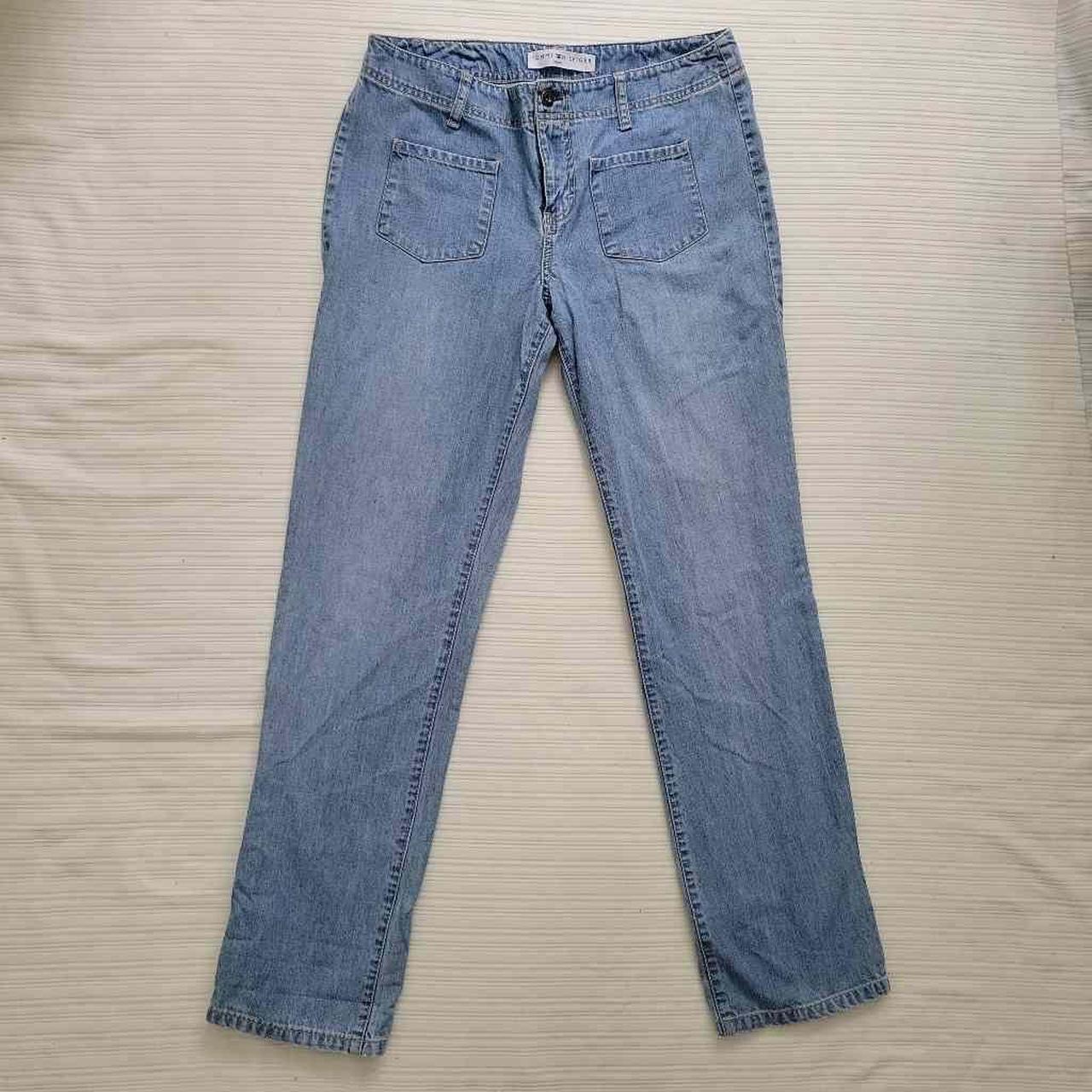 Vintage Tommy Hilfiger jeans Size 8 100% cotton - Depop