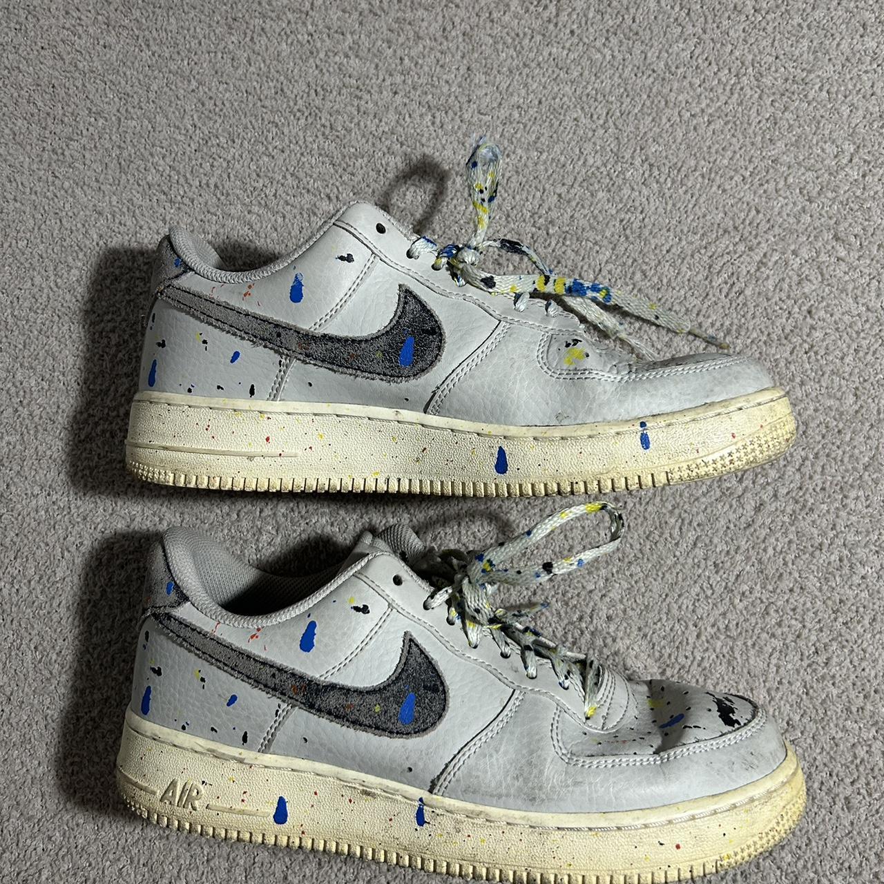 Paint orders splatter air force 1