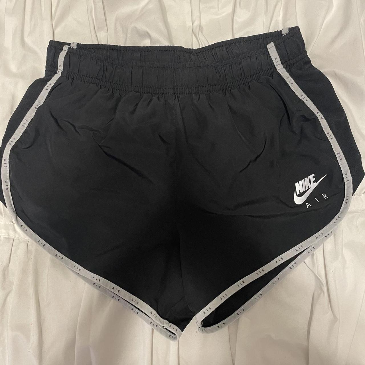 womens white nike air shorts