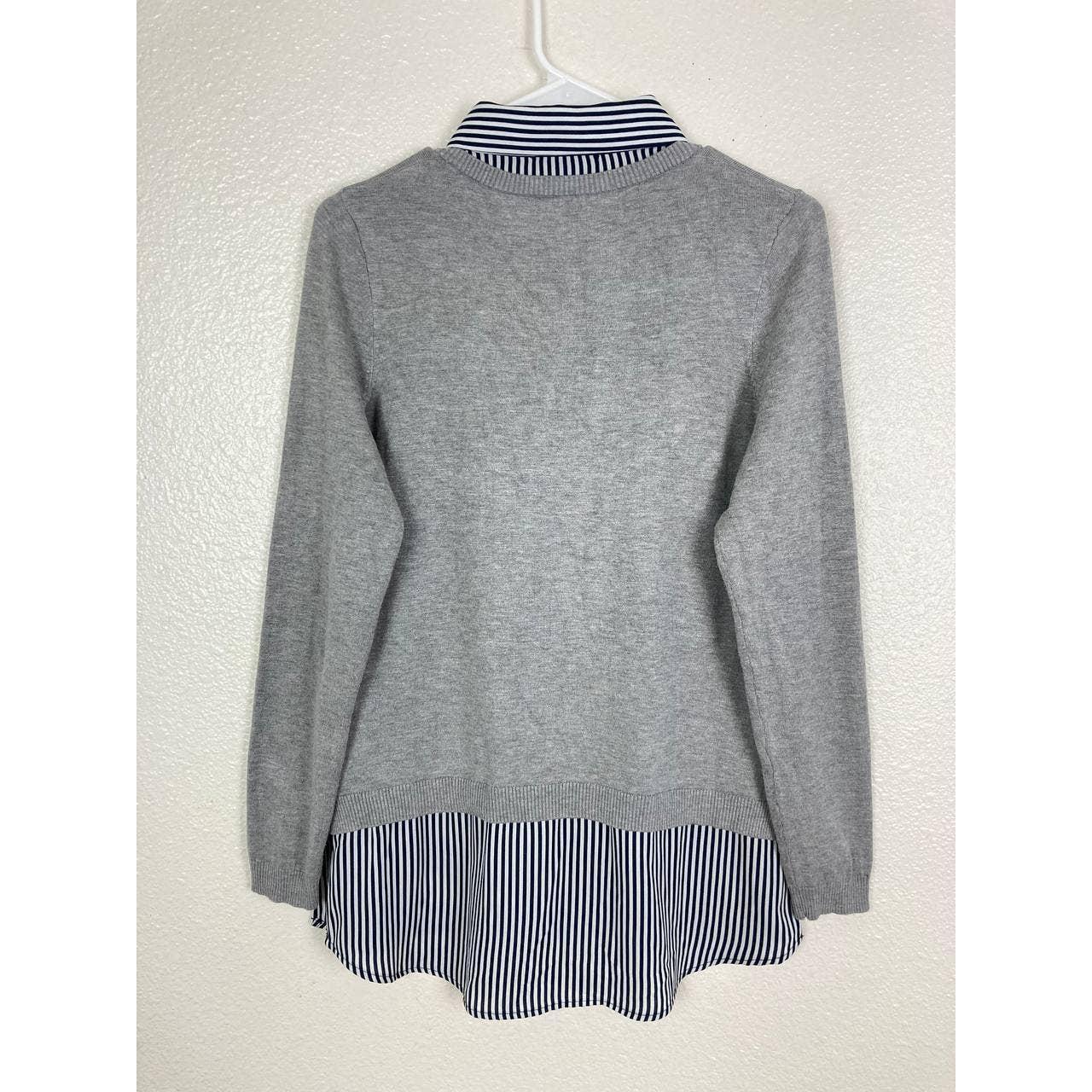 Adrianna Papell Women's Grey and White Jumper (4)