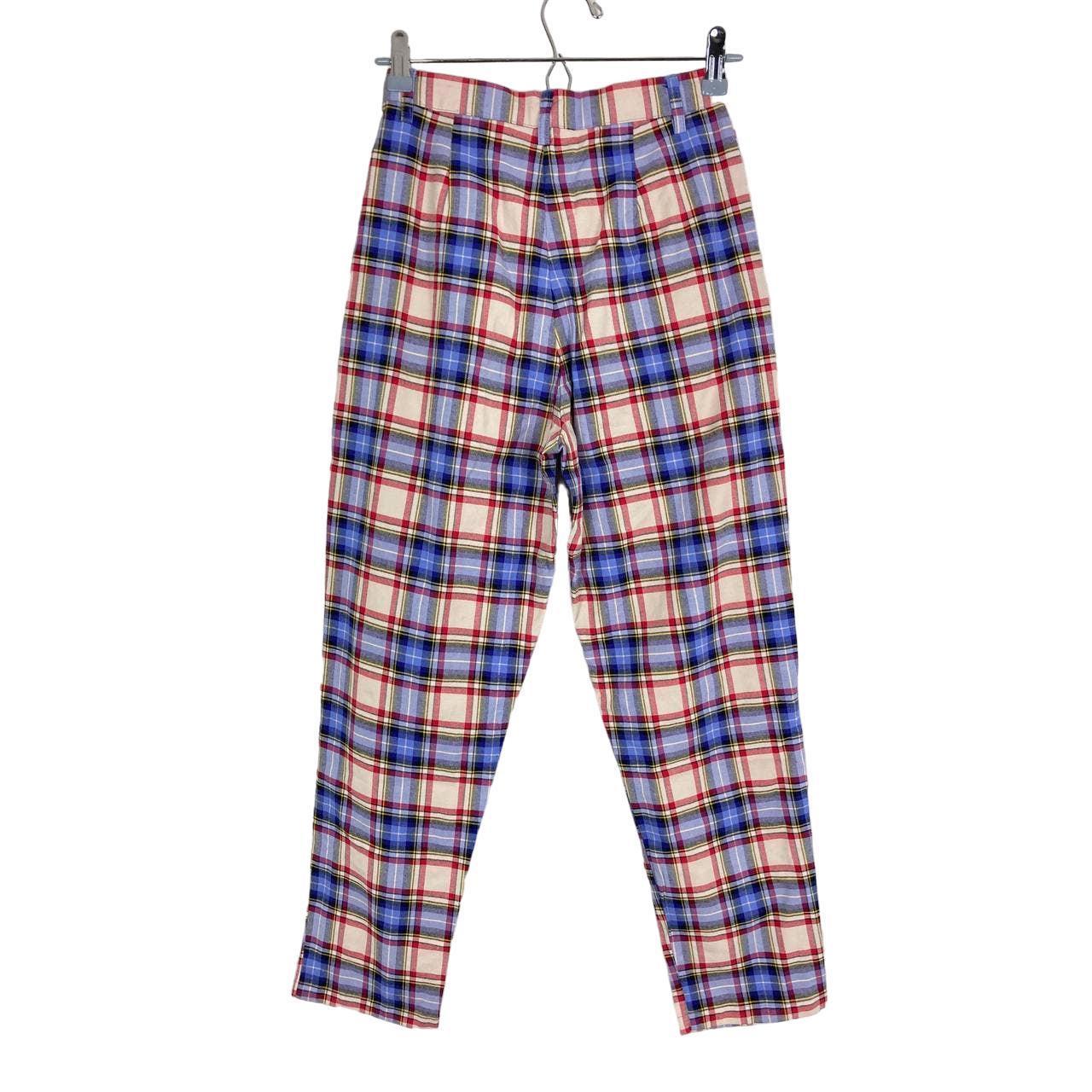 Pastel best sale plaid pants