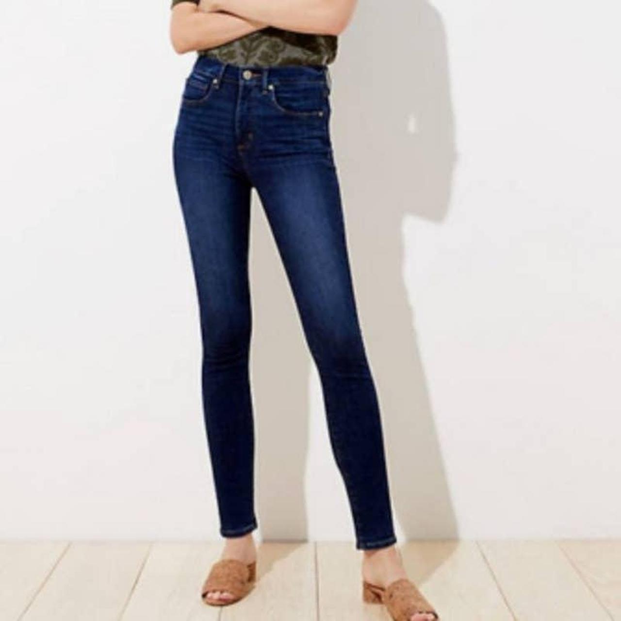 Loft high waist hot sale skinny