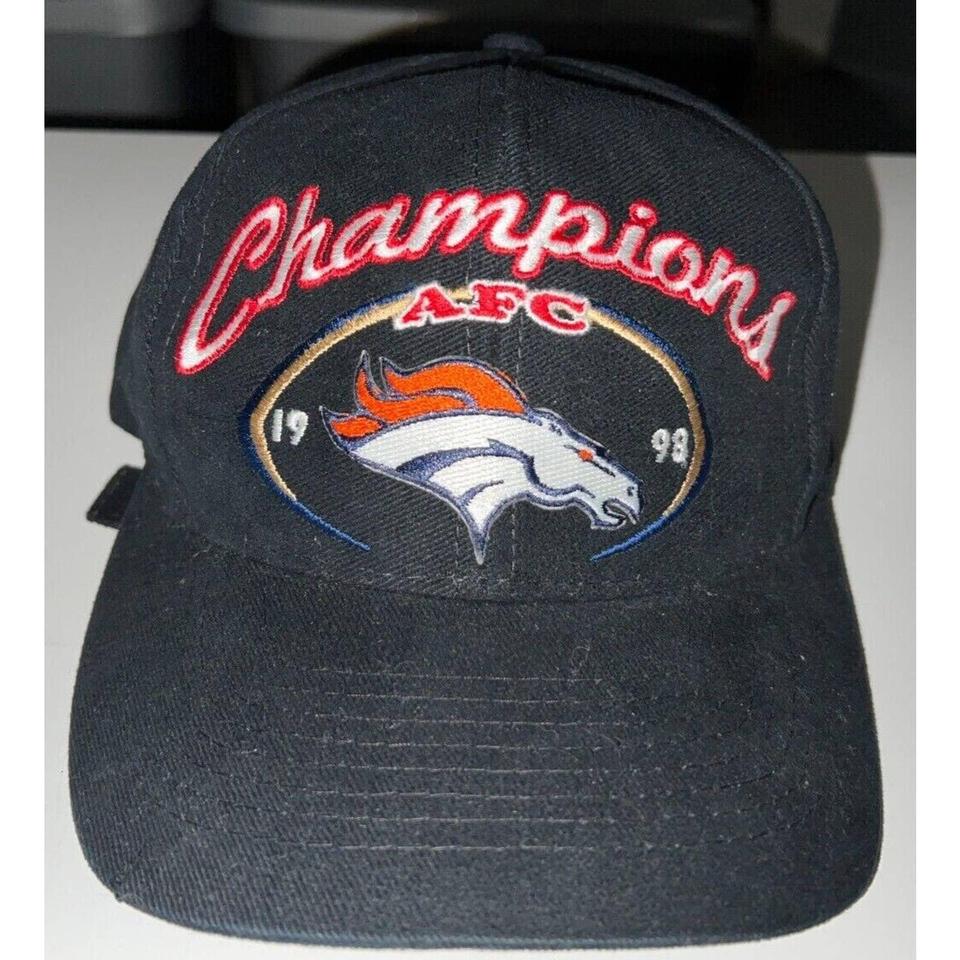 Denver Broncos AFC champs Vintage trucker Hat Good - Depop