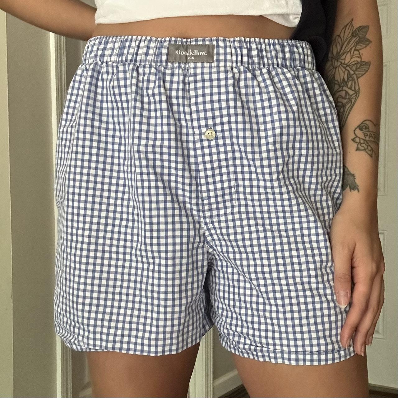 Goodfellow & Co. Gingham Boxers XL 17.5”20.5”... Depop