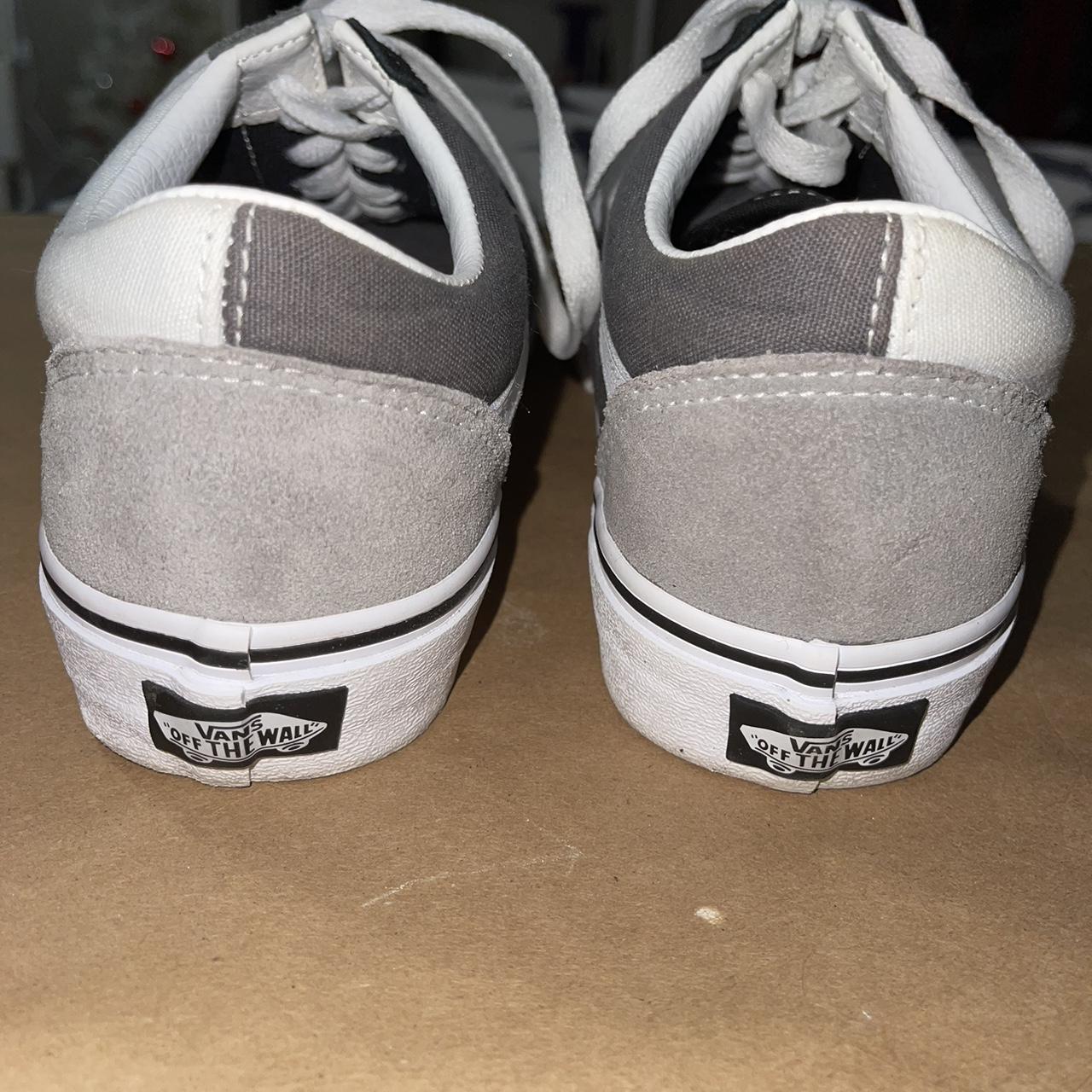 Vans Old Skool Mix & Match Black, White & Grey Skate... Depop