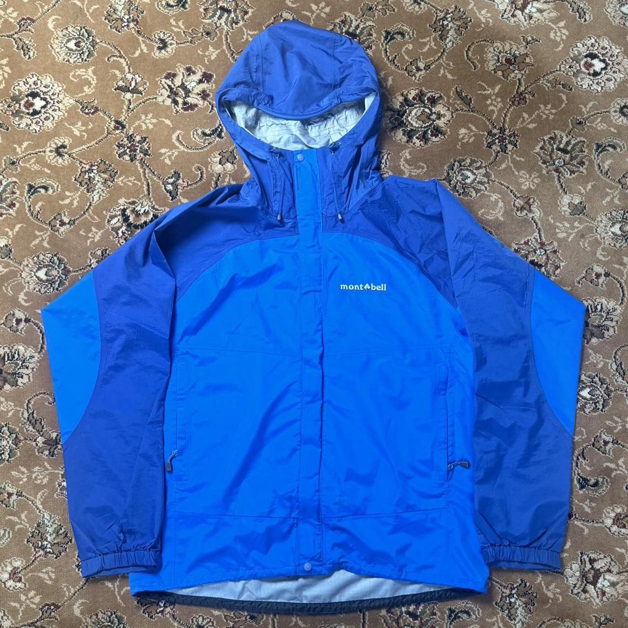 Montbell goretex waterproof hard shell rain jacket | Depop