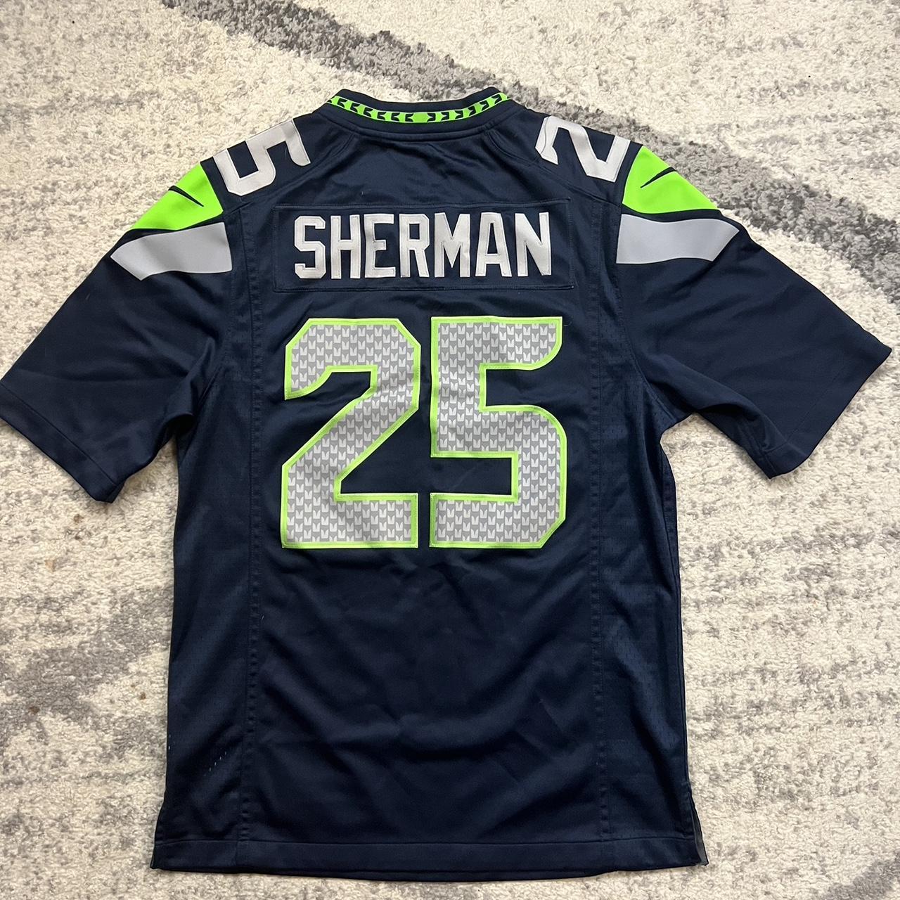 Seattle Seahawks Richard Sherman hoodie with front - Depop