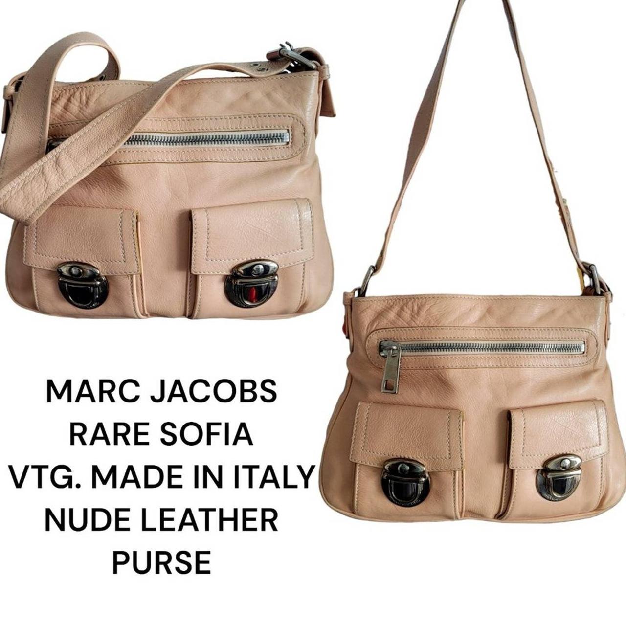 Vintage Crossbody Bag Purse Marc Jacobs Leather 