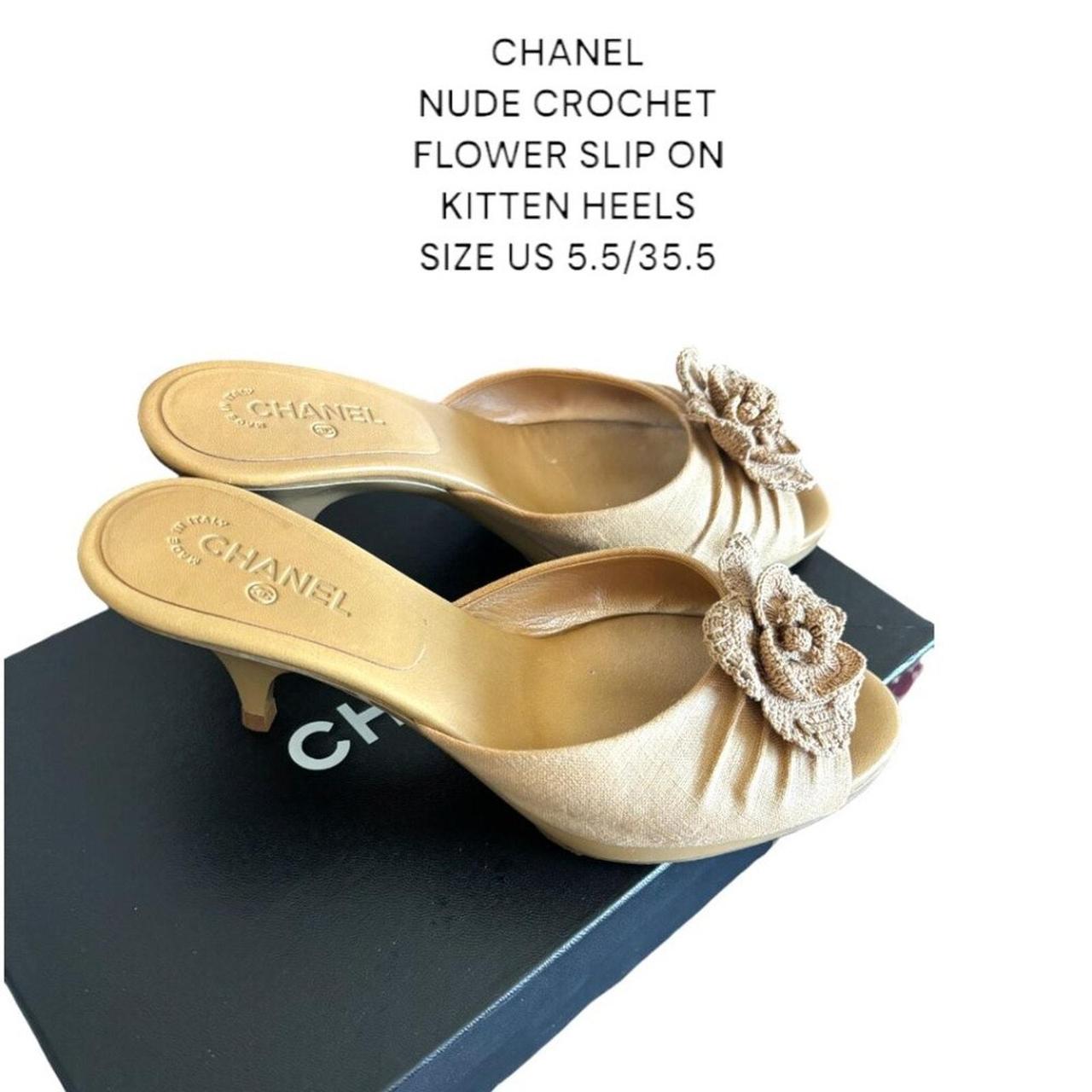 Chanel Women's Sandals Tan US – AUTHENTIC CHANEL CROCHET