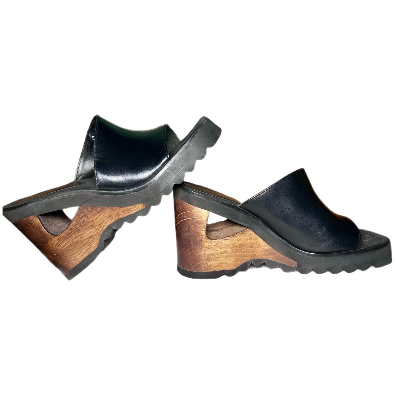 【Ameri VINTAGE】CROOKED HOLE SANDAL CROOKED HOLE SANDAL