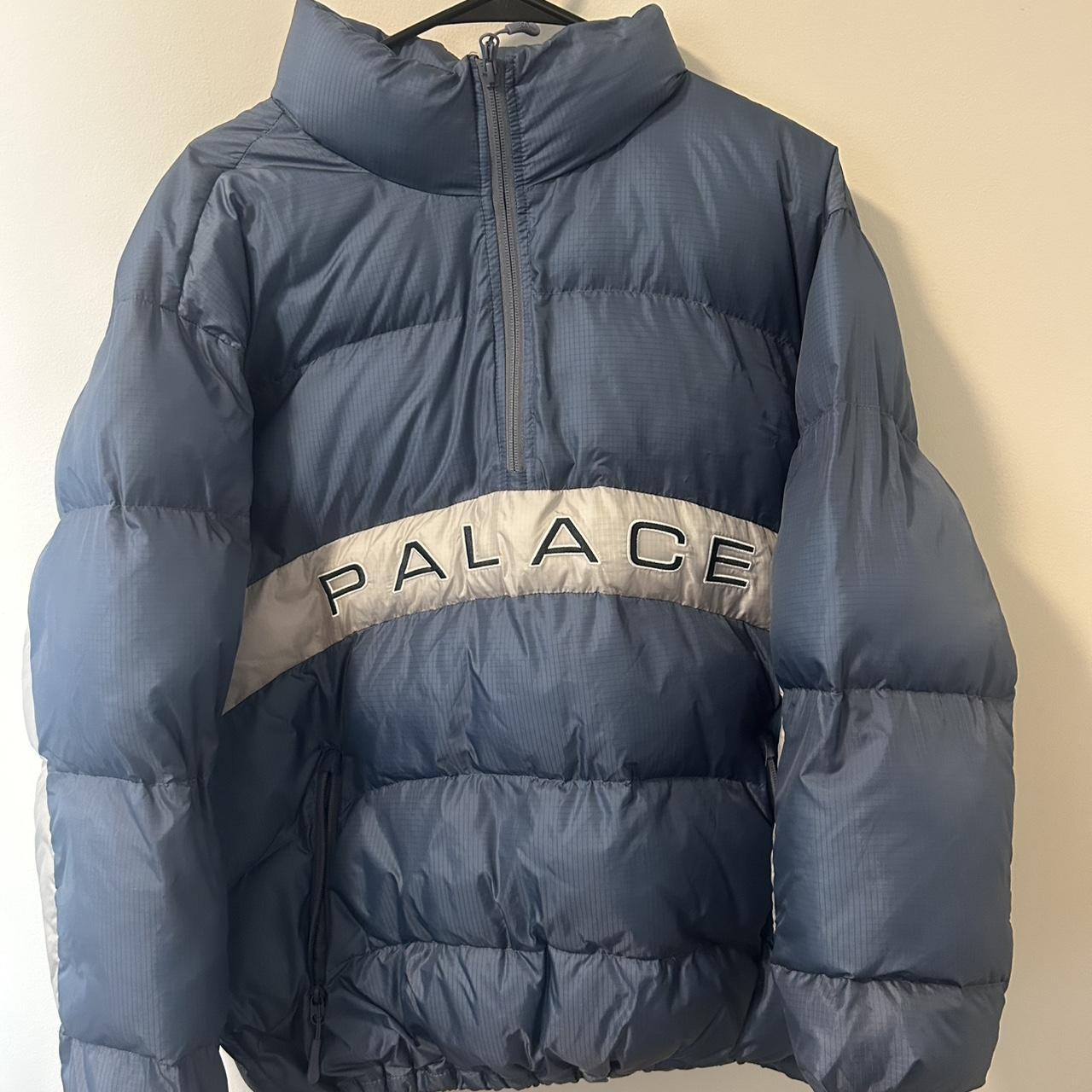 Palace Arc Shell Hooded Spider Web Reflective  | Depop