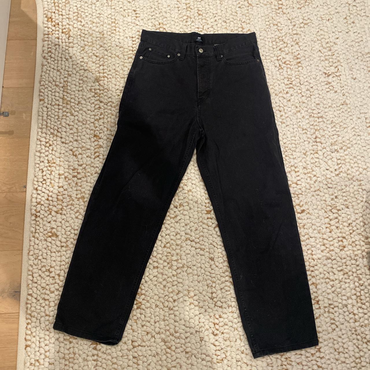 H and M Cotton Twill Pants 30 x 30 Depop