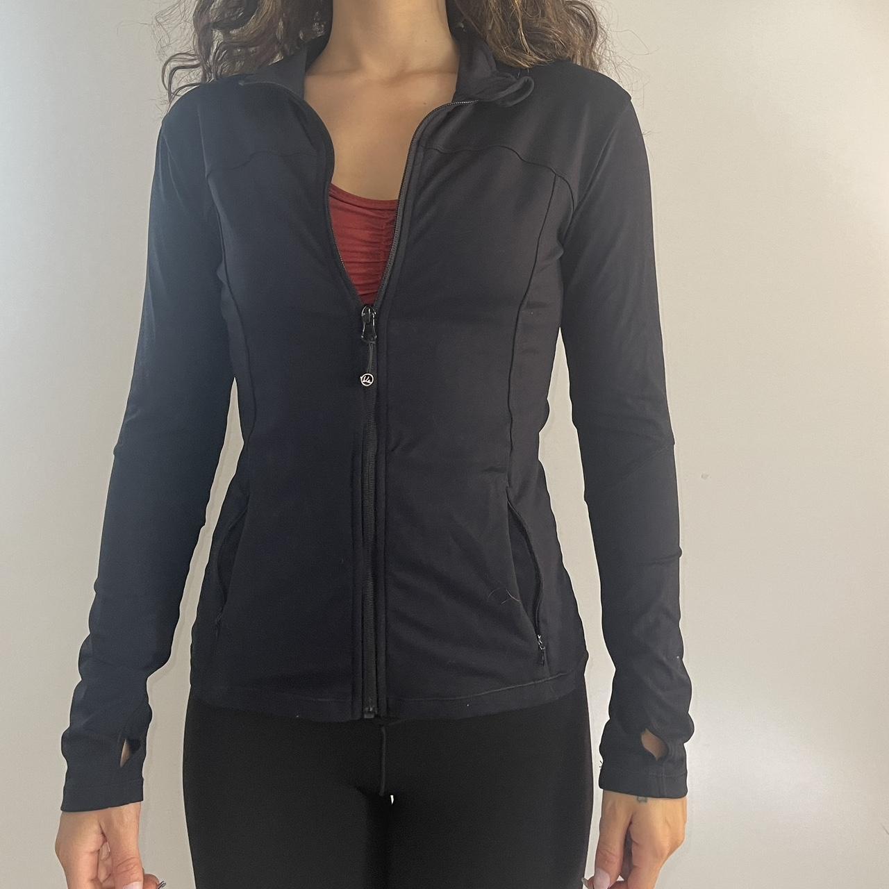 Gym zip up Would look way more flattering on size... - Depop