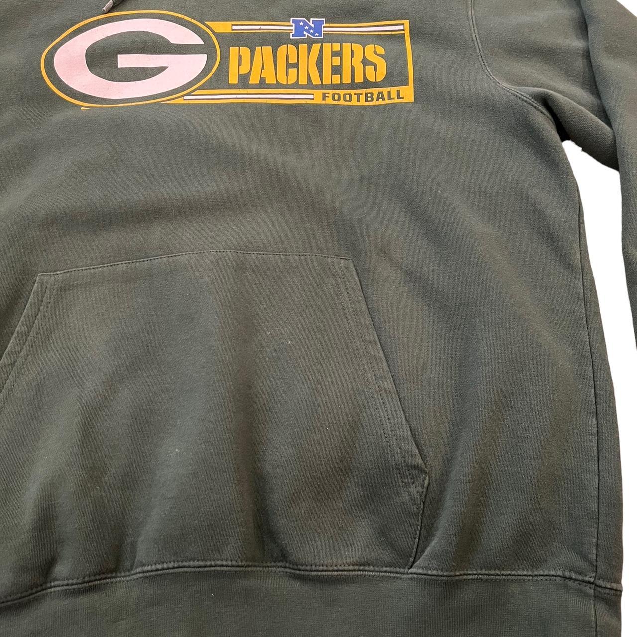 NFL Team Apparel Green Bay Packer hoodie Green - Depop