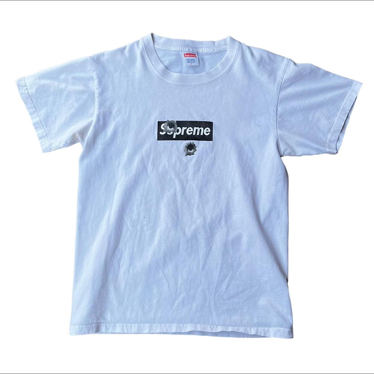トップス Supreme box logo tee bullet tee L Just copped my all time fave box logo y'all 😭🔥 : r/supremeclothing