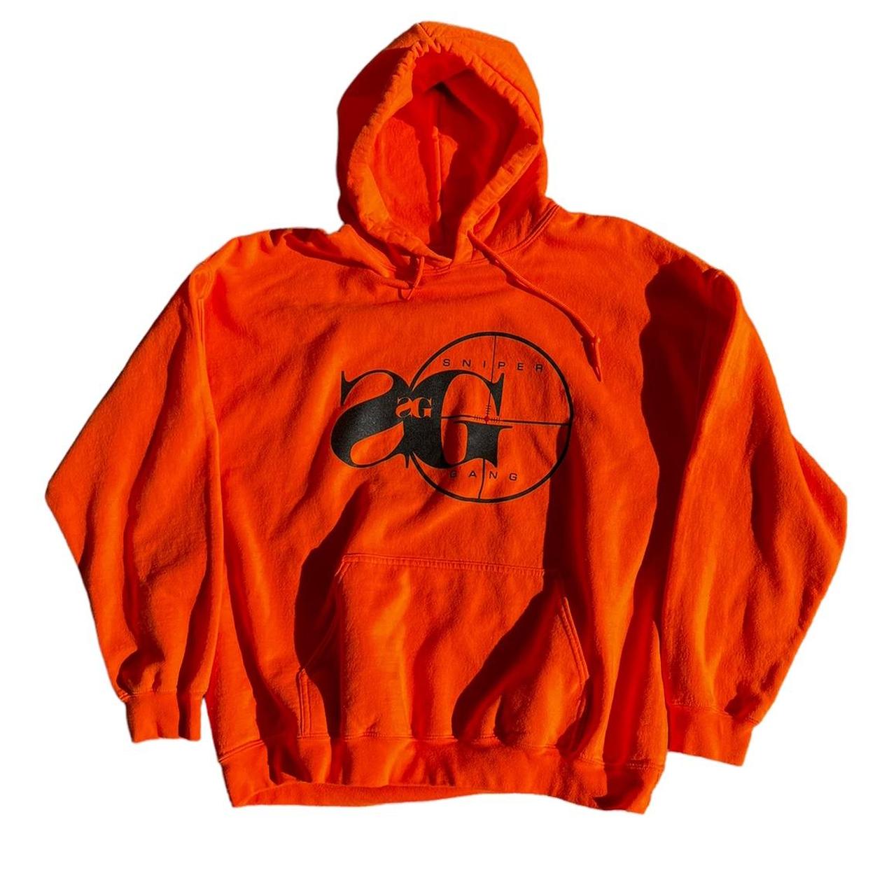 Orange sniper 2025 gang hoodie