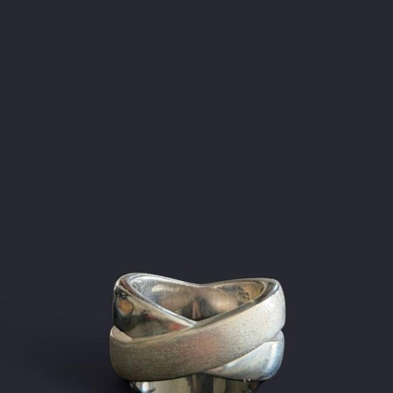 Women's Ring - Silver – Chunky ring #sterlingsilv… - image 1