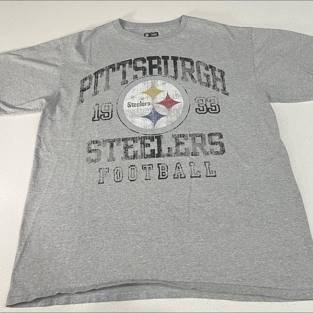 Vtg 80s #Pittsburgh #Steelers Shirt Mens L #Striped - Depop