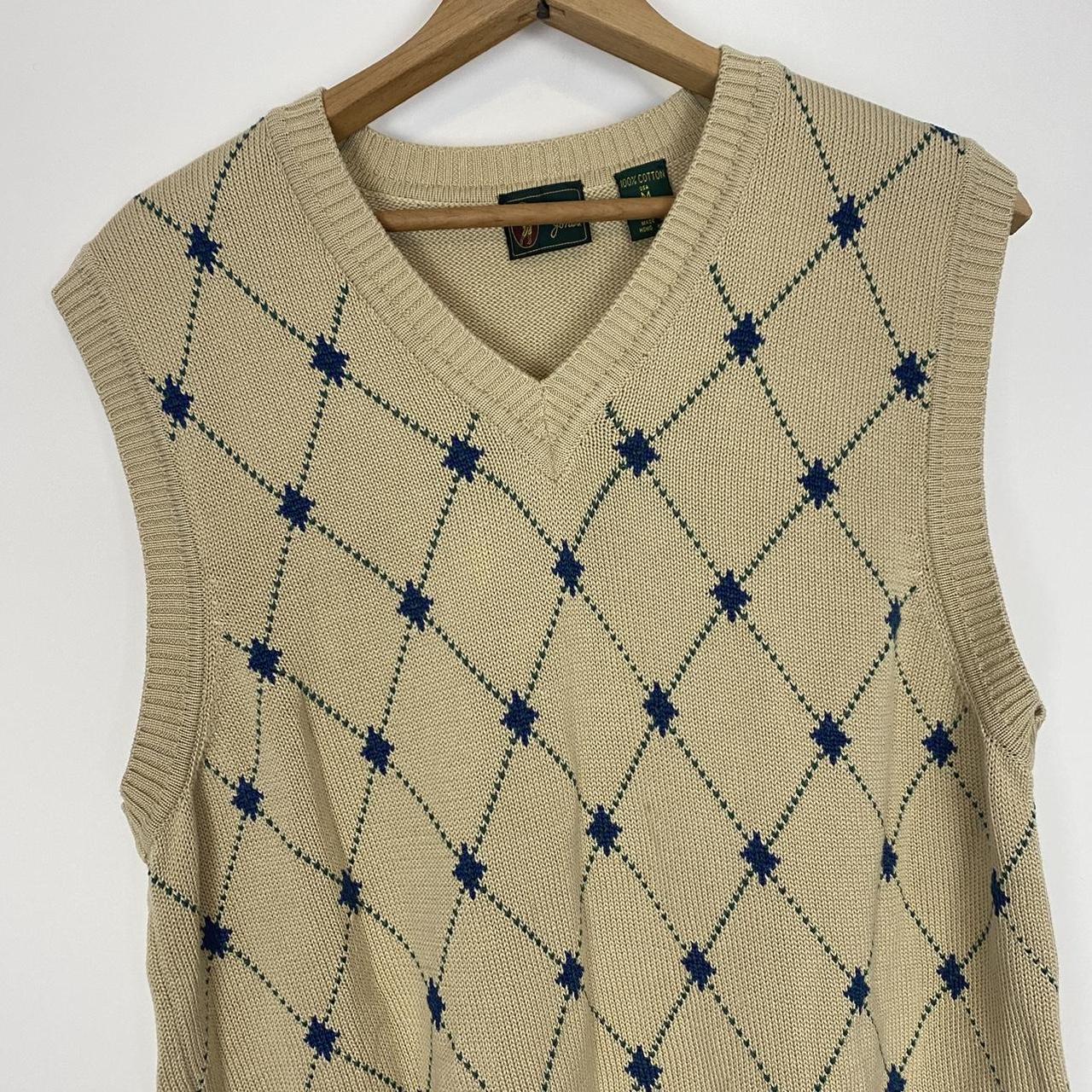 Vintage preppy grandpa sweater vest 🤘 Size Men’s... - Depop