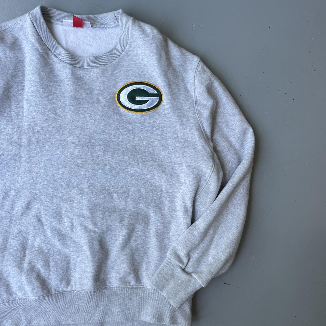 Vintage Y2K Green Bay Packers Nike Swoosh Sweatshirt - Depop