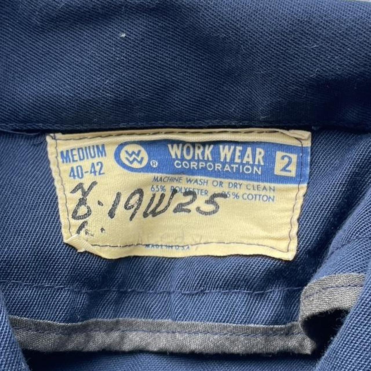 Vintage Work Wear Corporation Cropped Harrington... Depop