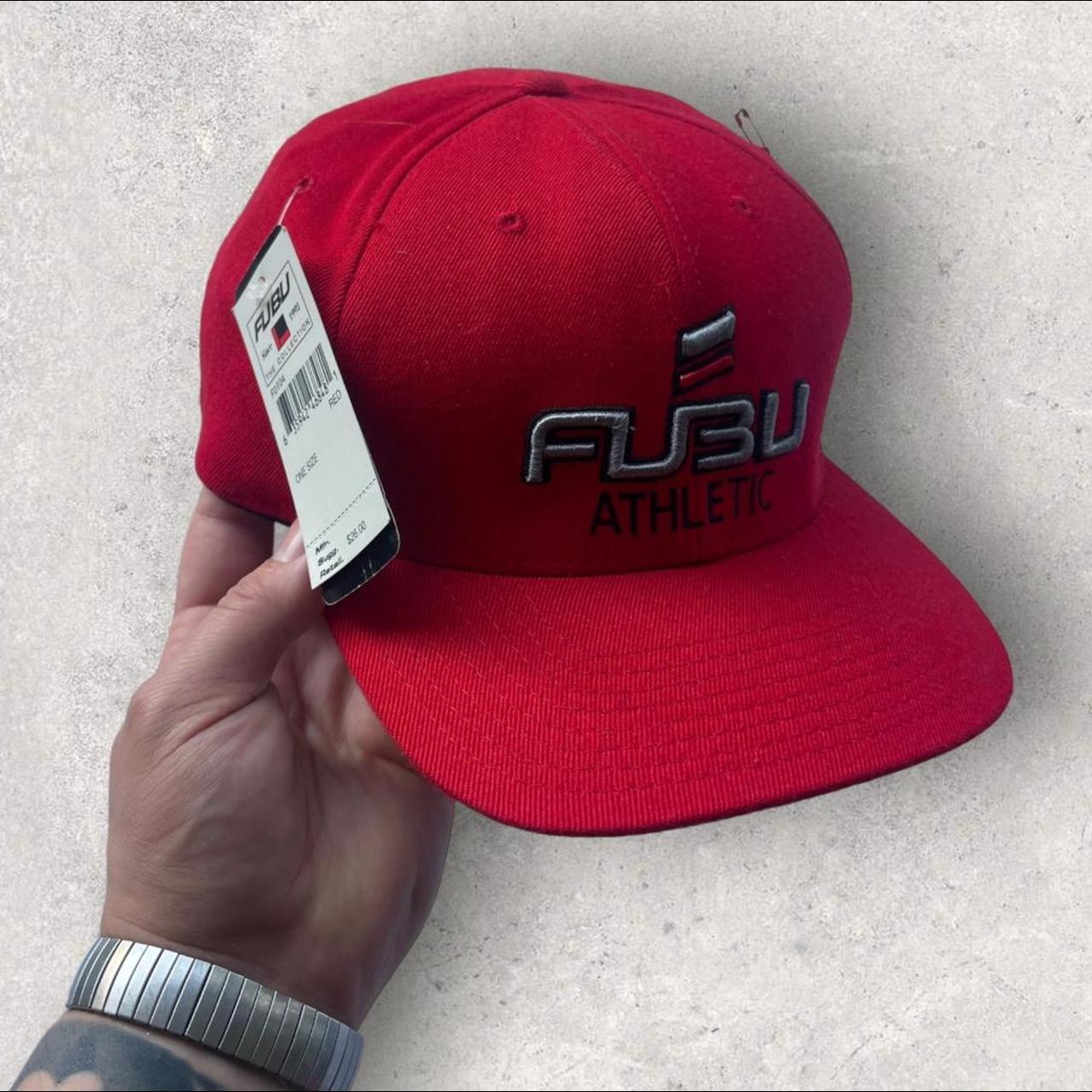 Vintage FUBU Embroidered Y2K Flexfit Hat Jessie... - Depop