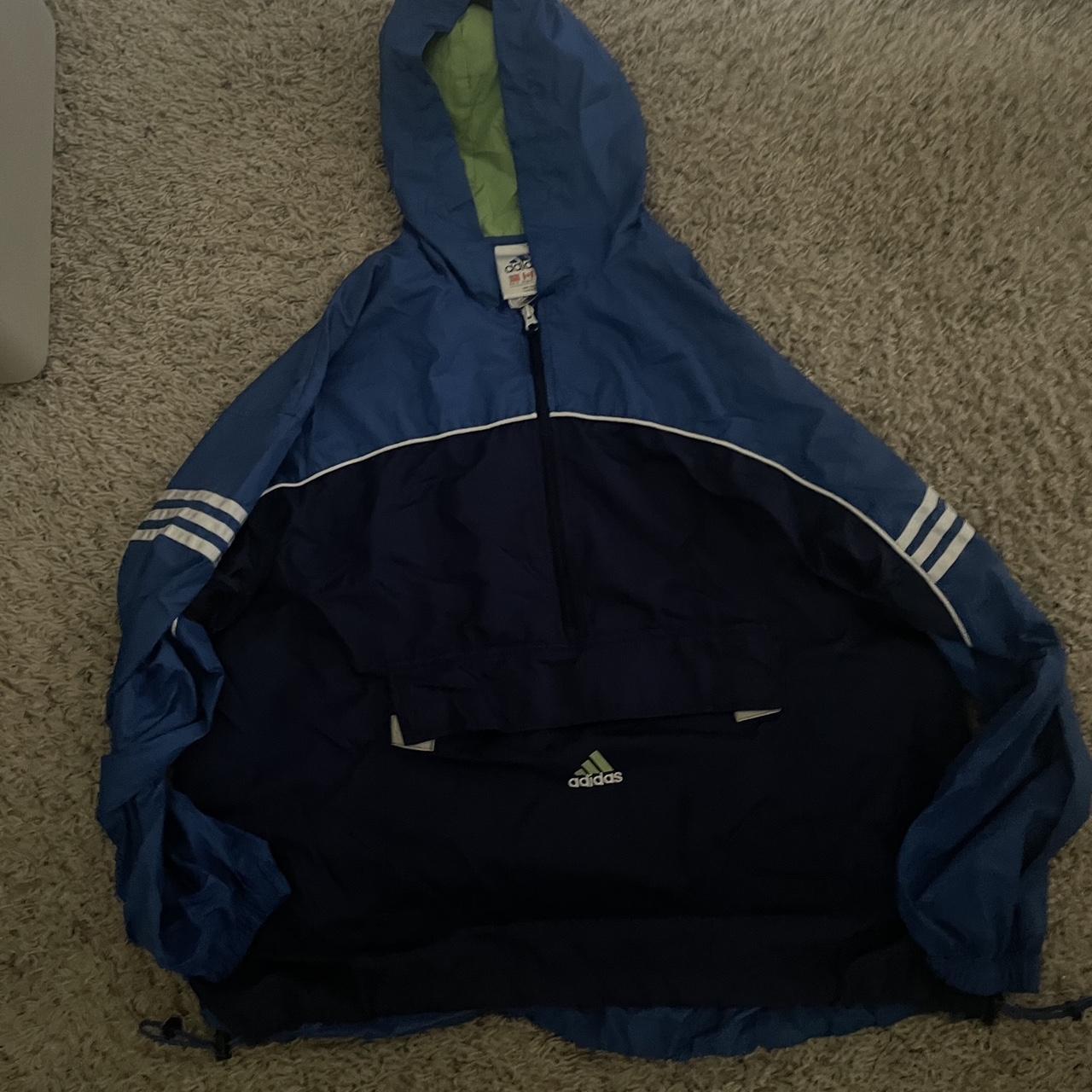 Adidas Men's Jacket - Blue - XL