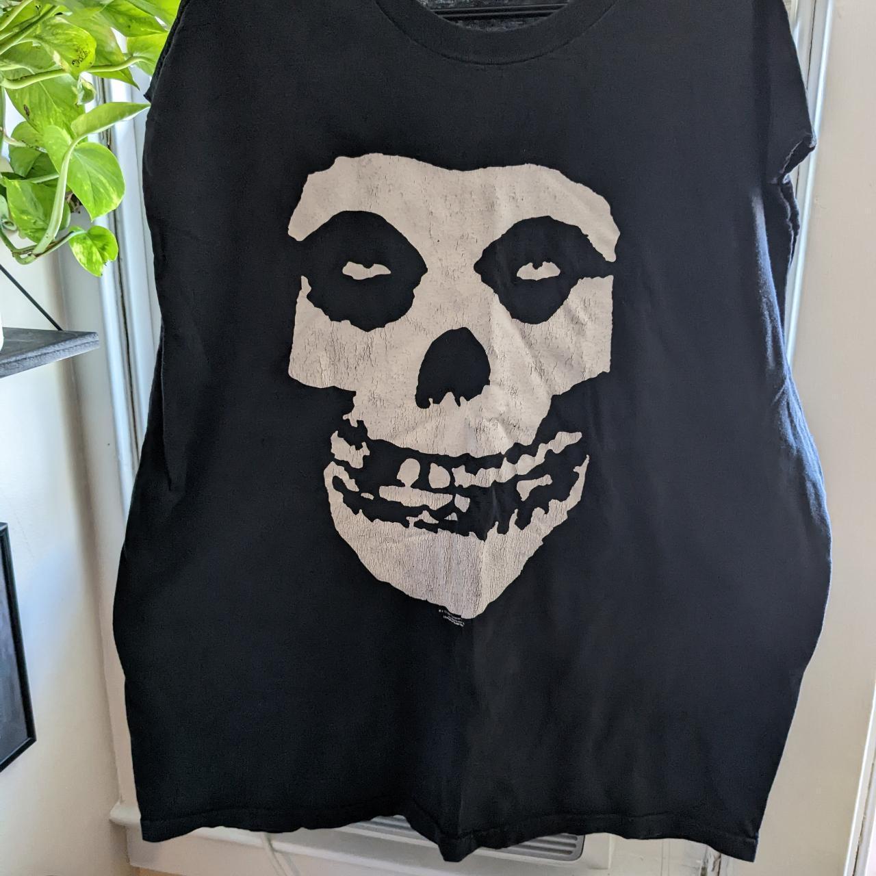 Vintage Misfits Cinder Block Fiend Skull Shirt...