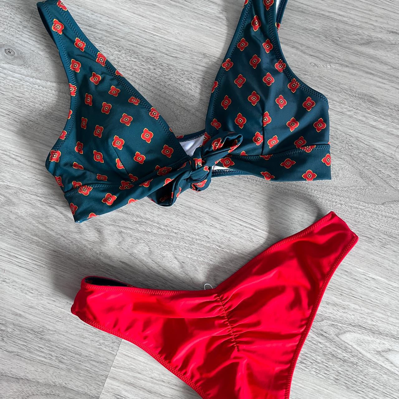 cupshe swimwear set *Reversable swimwear bottoms... Depop