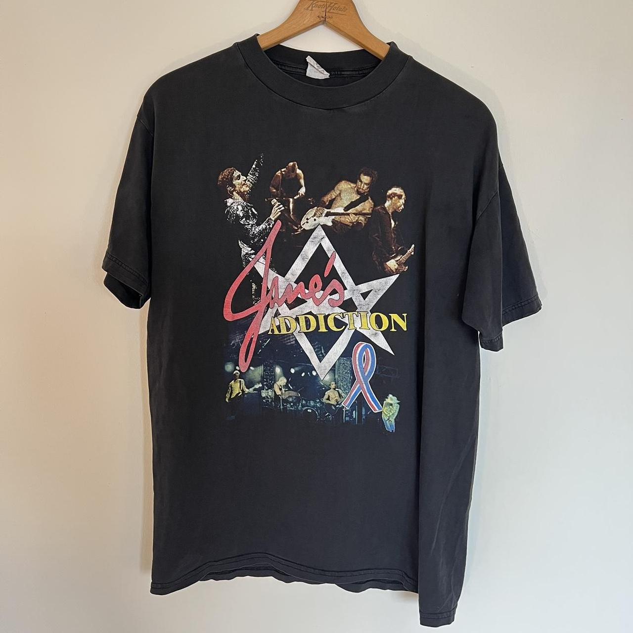 vintage 90s jane’s addiction double sided rap style...