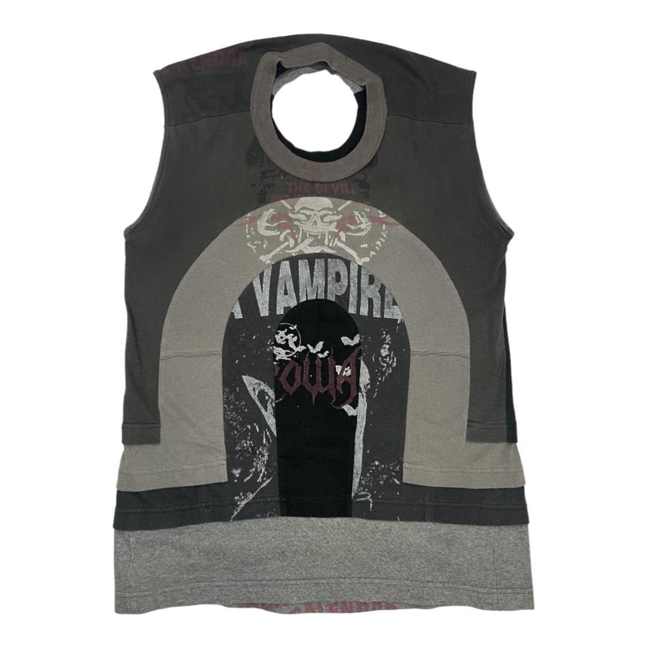 トップス 06SS JUNYA WATANABE Skull Tank top Men's Junya Watanabe Tank Tops & Sleeveless | Grailed
