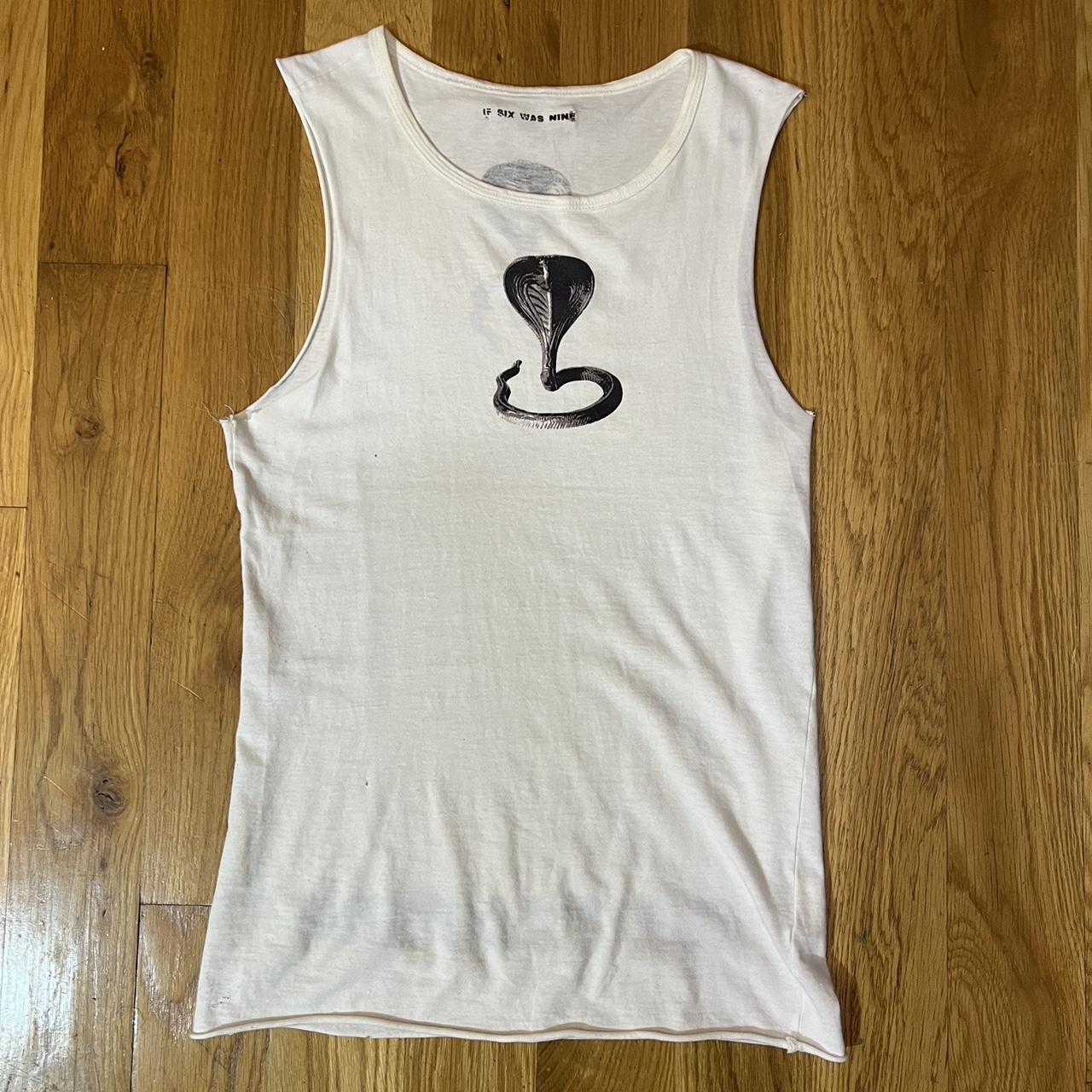 If six was nine tank size small #ifsixwasnine | Depop