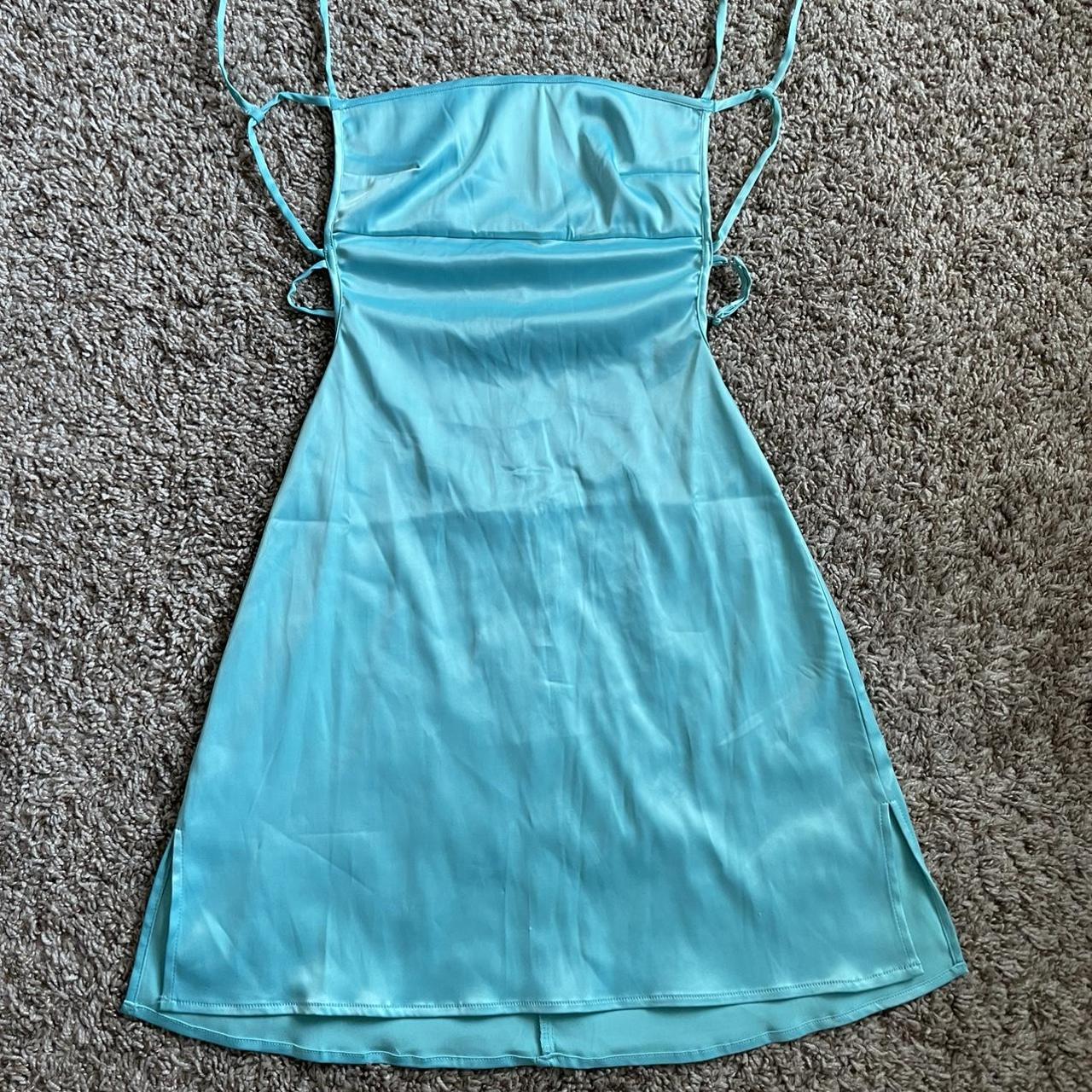 fashion nova baby blue , baby doll dress,... Depop