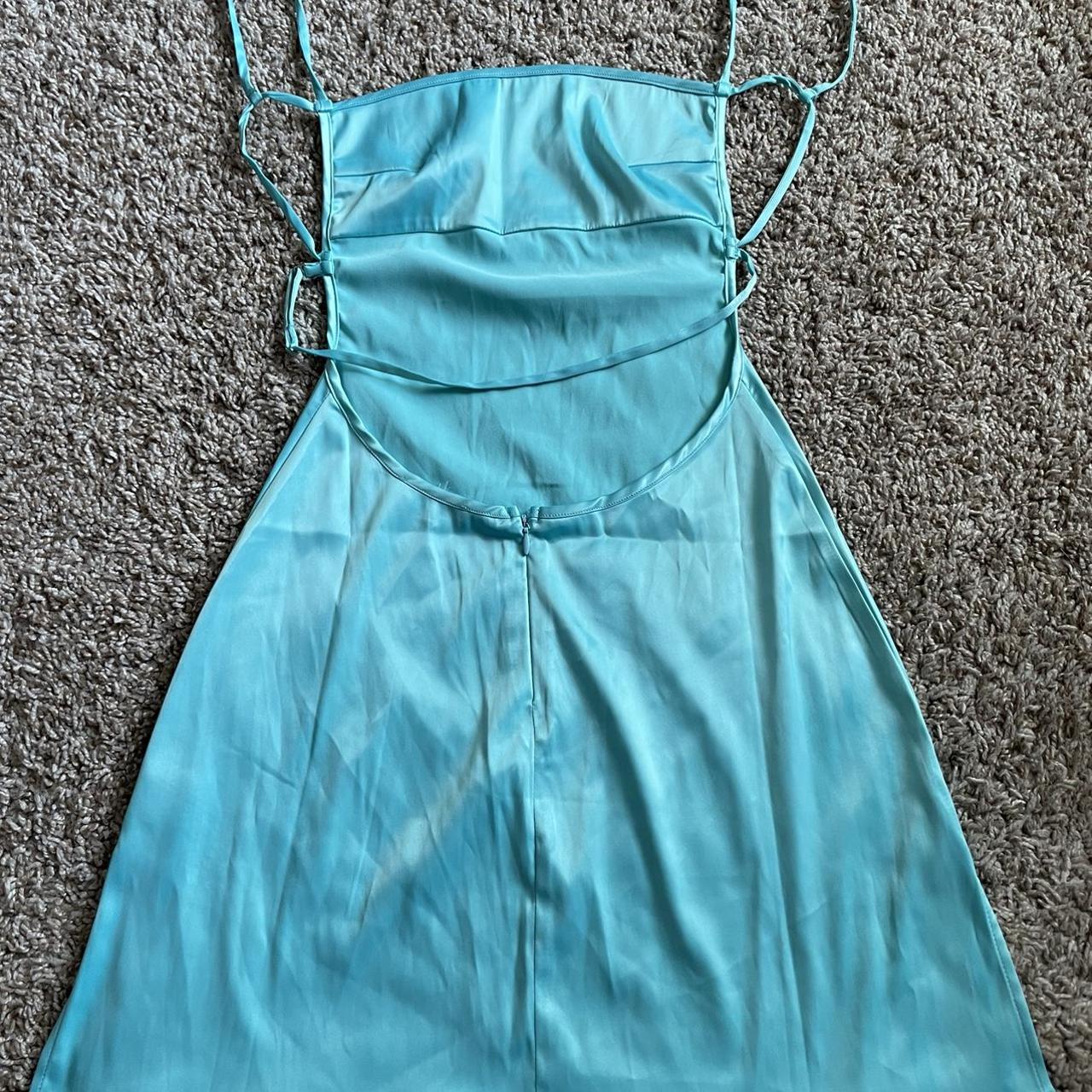 fashion nova baby blue , baby doll dress,... Depop