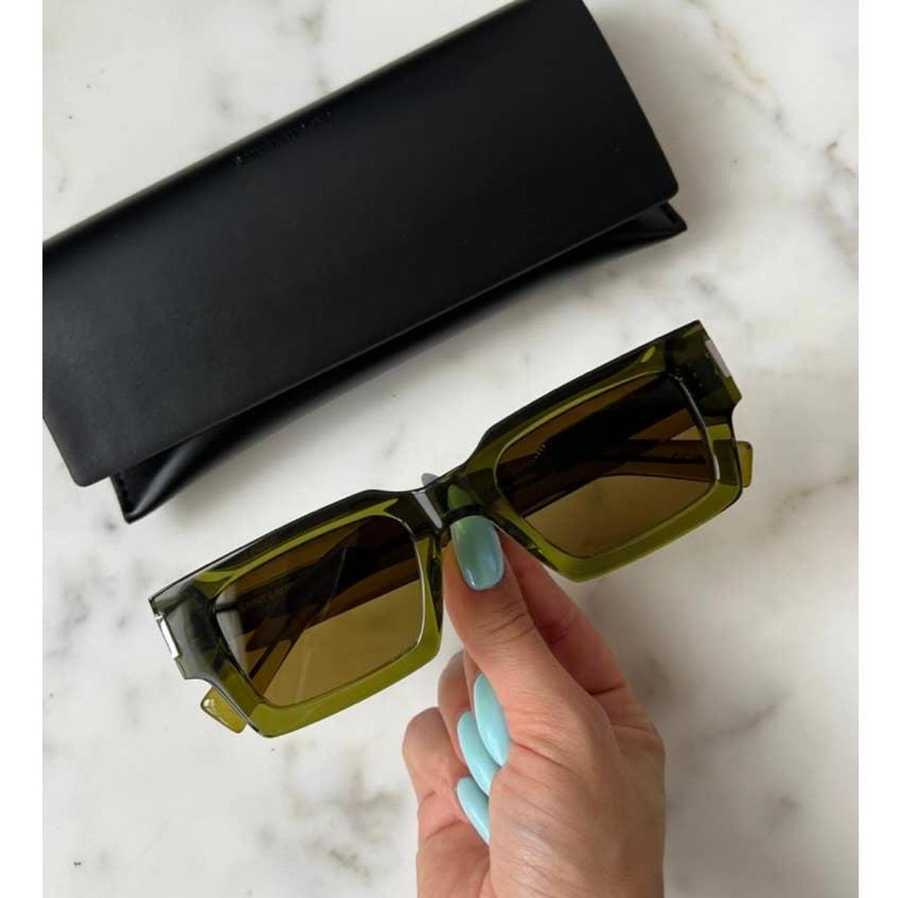 Louis Vuitton 1.1 Millionaires Sunglasses Green - Depop