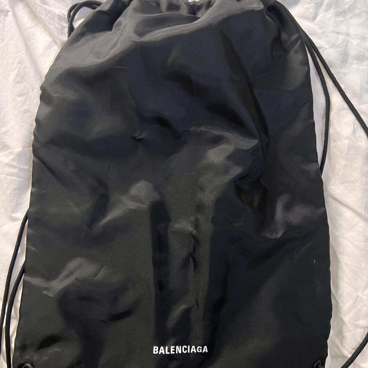 Balenciaga hot sale drawstring bag